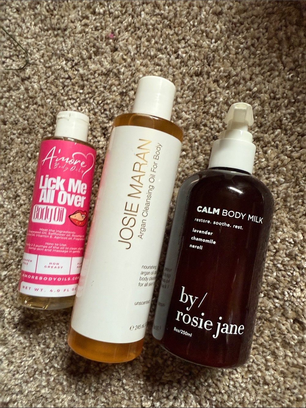 JOSIE MARAN Argan Cleansing Oil For Body - 8.3oz